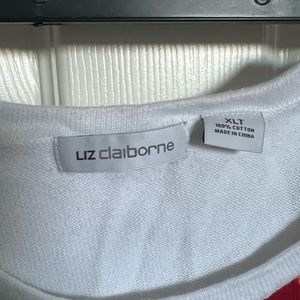 Liz Claiborne rainbow sweater xlt